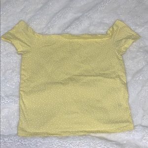 PAC SUN basics off the shoulder t-shirt